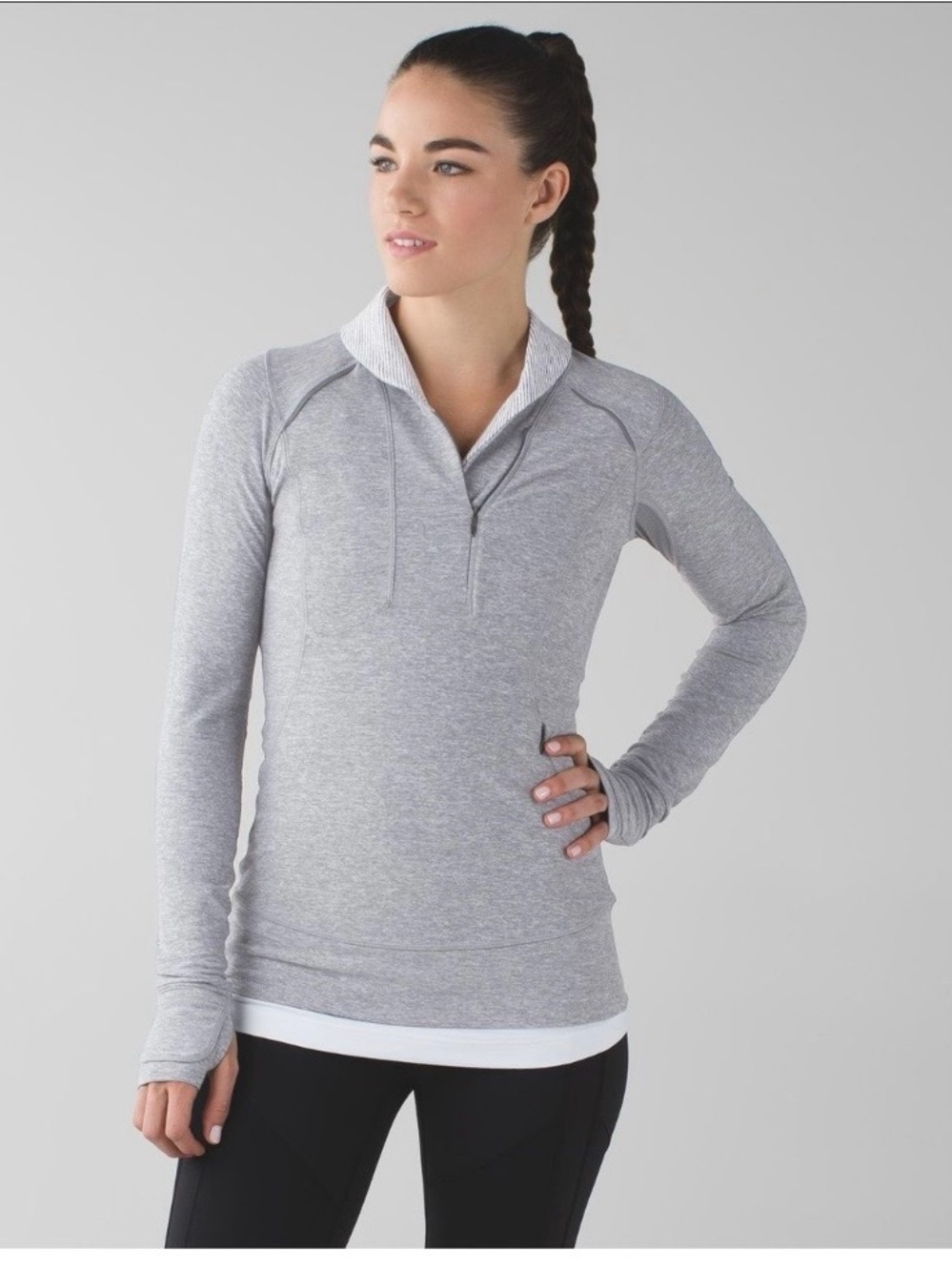 Lululemon Think Fast Pullover size 8